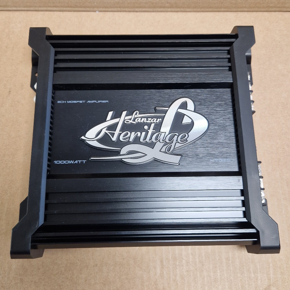 Lanzar 1000W 2 Channel Mosfet Car Amplifier Own4Less